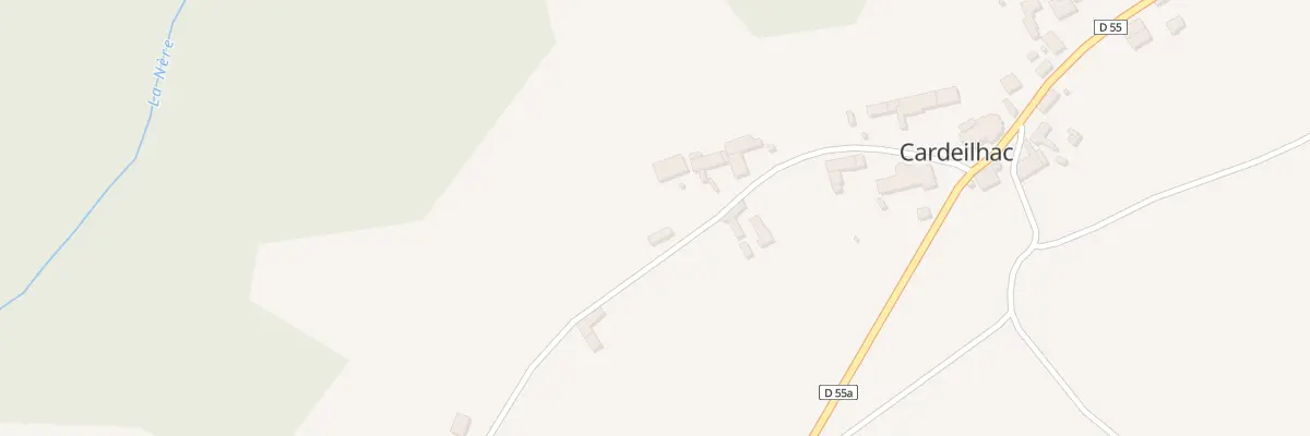 Plan du 7 Rte de Larroque à Cardeilhac