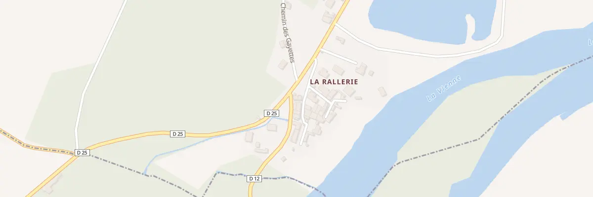 Plan du 1 Rte de Persac à Gouex