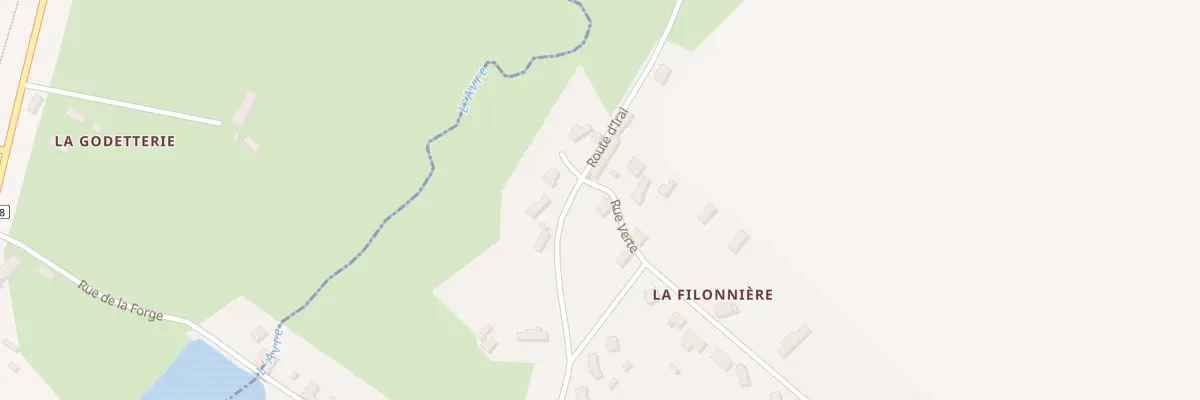 Plan du 2 Rue Verte à Tourouvre au Perche