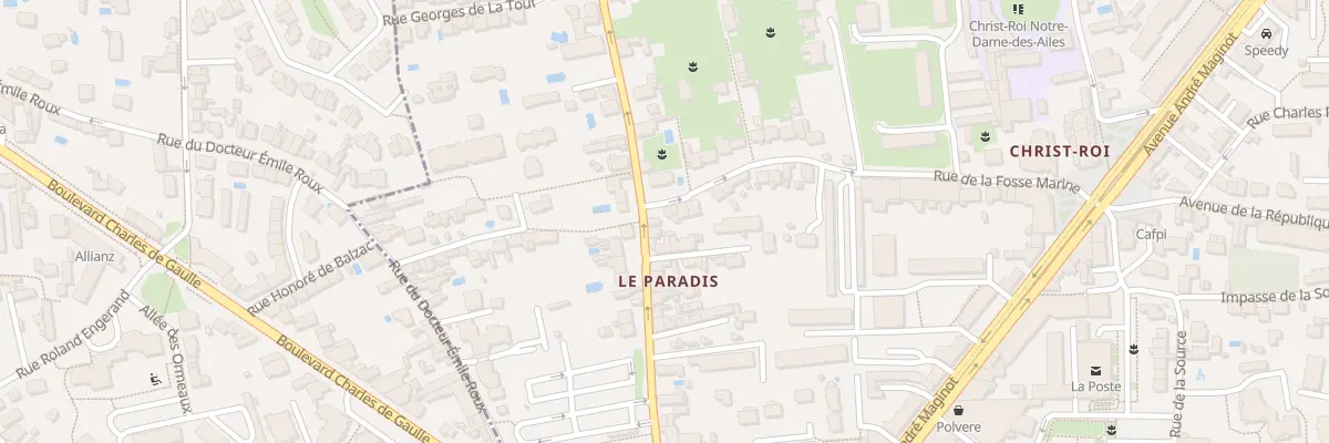 Plan du 41 Rue des Bordiers à Tours