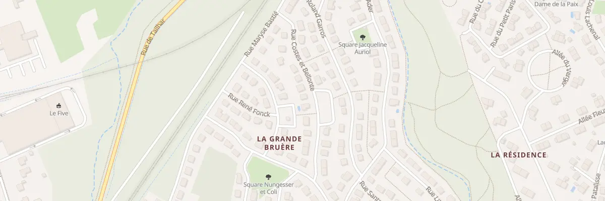 Plan du 14 Rue Coste et Bellonte à Joué-lès-Tours