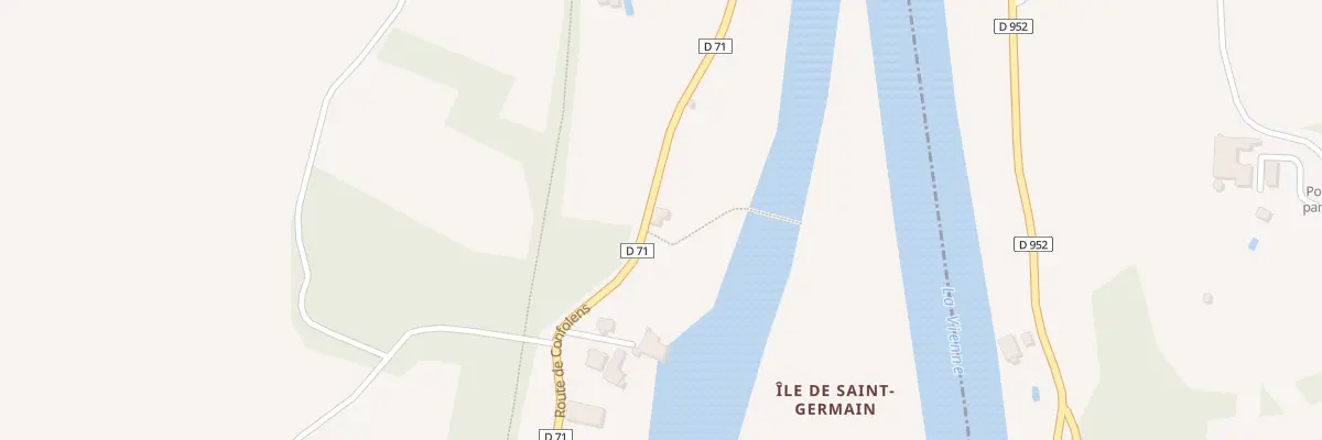 Plan du 13 Rte de Confolens à Lessac