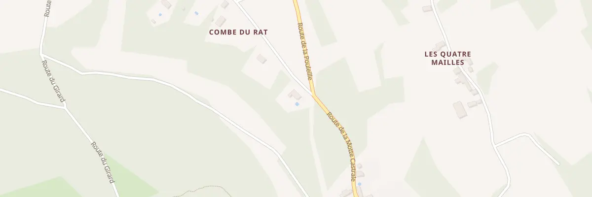 Plan du 17B Combe du Rat à Saint-Félix-de-Villadeix