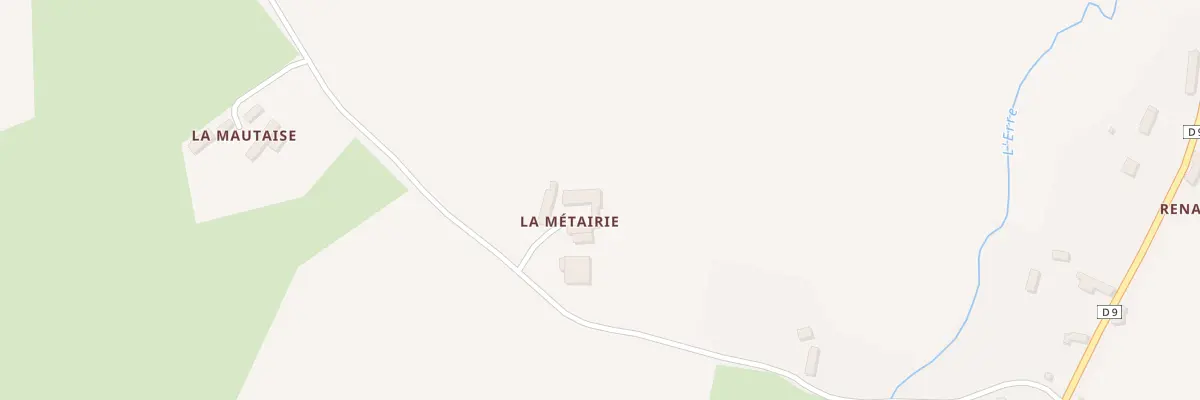 Plan du 265 La Metairie Noce à Perche en Nocé