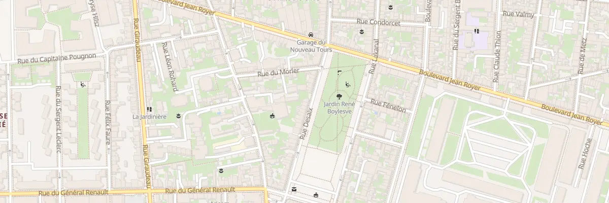 Plan du 49 Rue Desaix à Tours