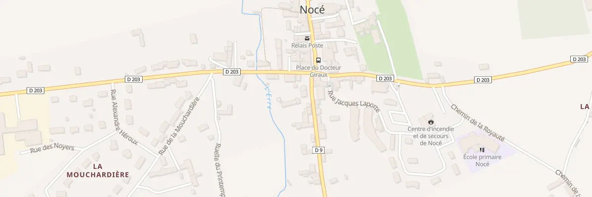 Plan du 8 Rue du Général Jouvin à Perche en Nocé