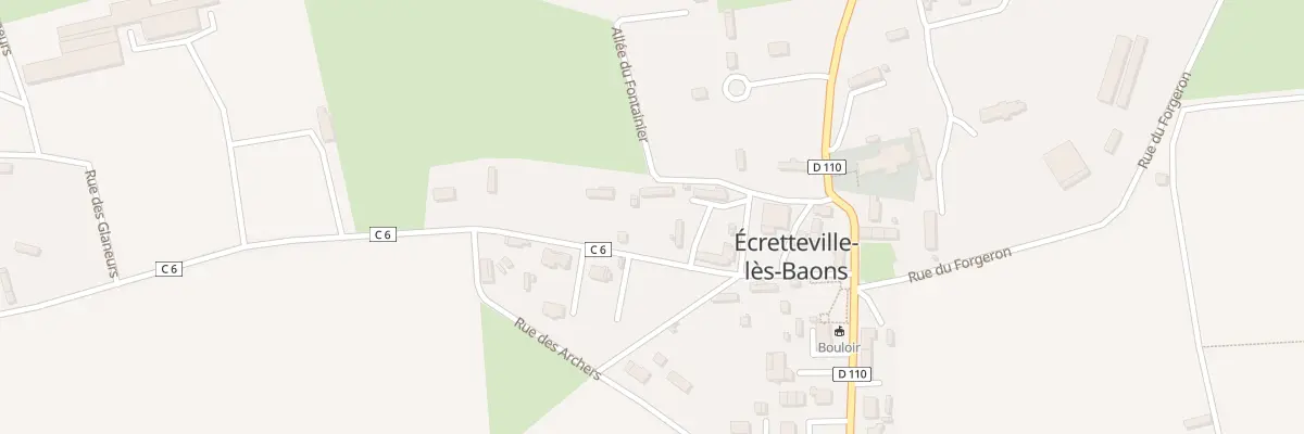 Plan du 128 Rue des Troubadours à Écretteville-lès-Baons