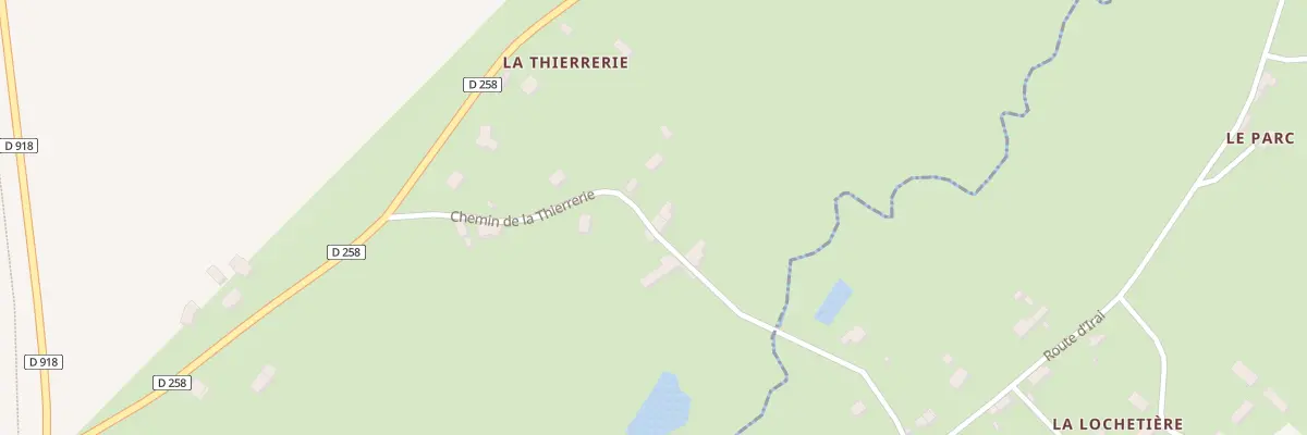 Plan du 201 Che de la Thierrerie à Irai