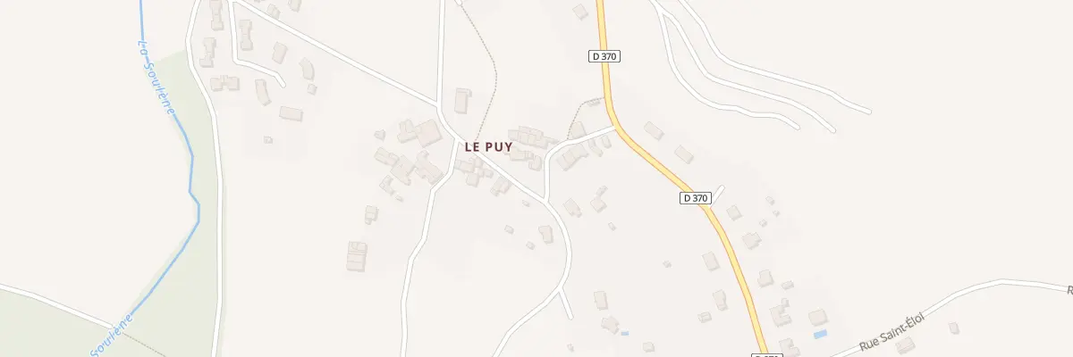 Plan du 14 Rue du Puy à Exideuil-sur-Vienne