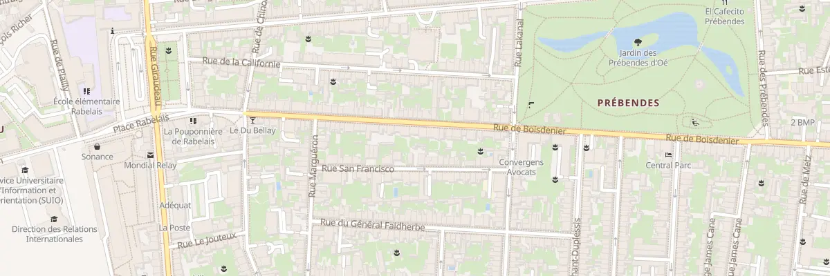 Plan du 150 Rue de Boisdenier à Tours