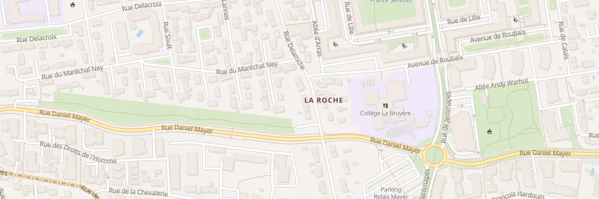 Plan du 28 Rue Delaroche à Tours