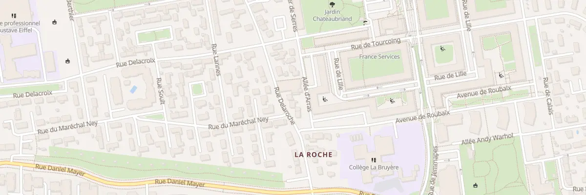 Plan du 41 Rue Delaroche à Tours