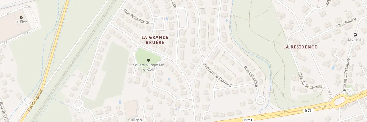 Plan du 1 Rue Coste et Bellonte à Joué-lès-Tours