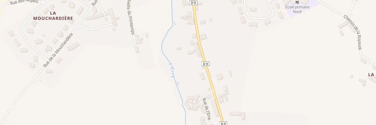 Plan du 52 Rue du Général Jouvin à Perche en Nocé