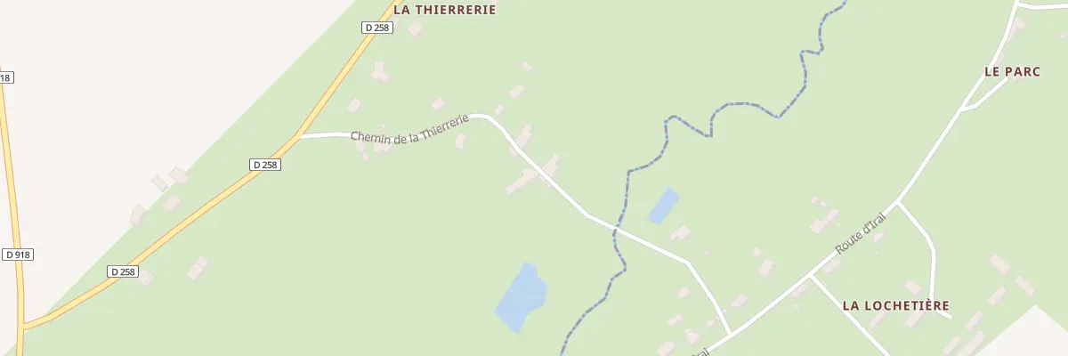 Plan du 226 Che de la Thierrerie à Irai
