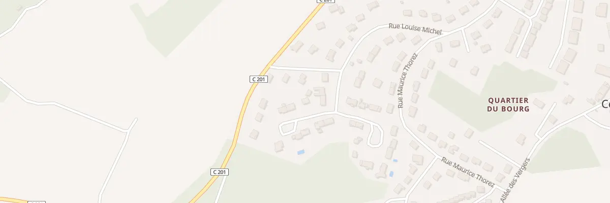 Plan du 8 Rue Emile Victor Duval à Coulounieix-Chamiers