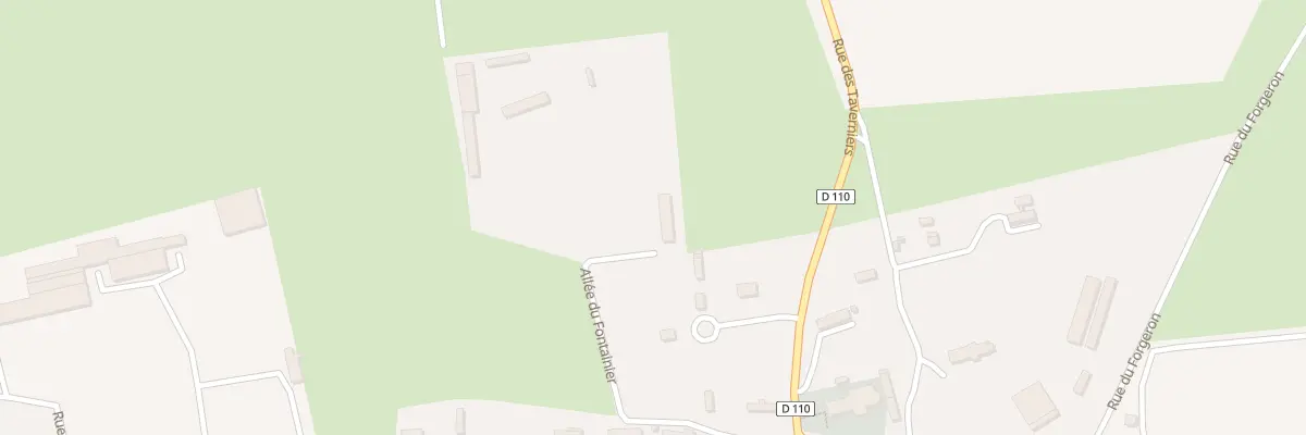 Plan du 110 All du Fontainier à Écretteville-lès-Baons