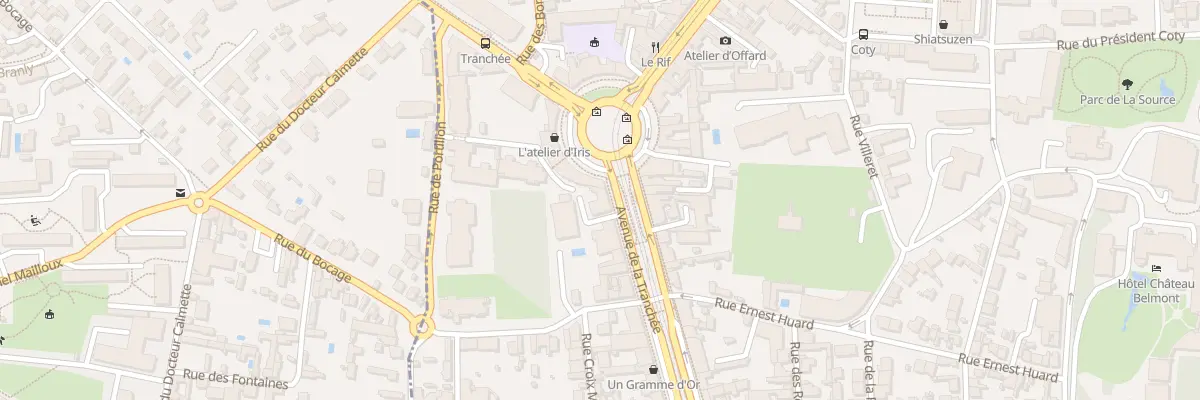 Plan du 154 Av de la Tranchée à Tours