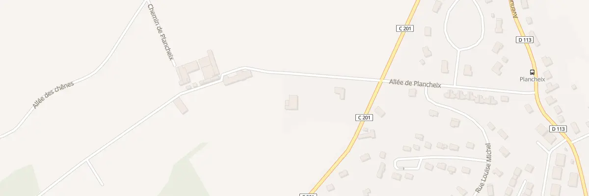 Plan du 33 All de Plancheix à Coulounieix-Chamiers