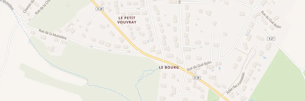 Plan du 29 Rue du Coq Hardi à Cerelles