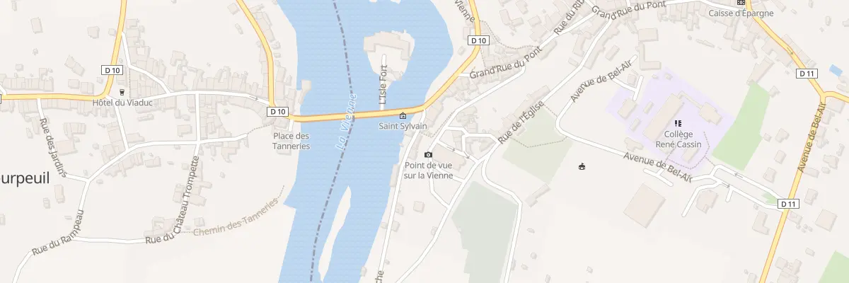 Plan du 5 Rue de la Roche à L’Isle-Jourdain