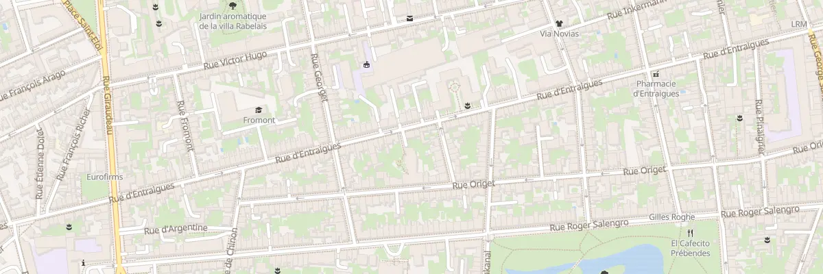 Plan du 126 Rue d’Entraigues à Tours