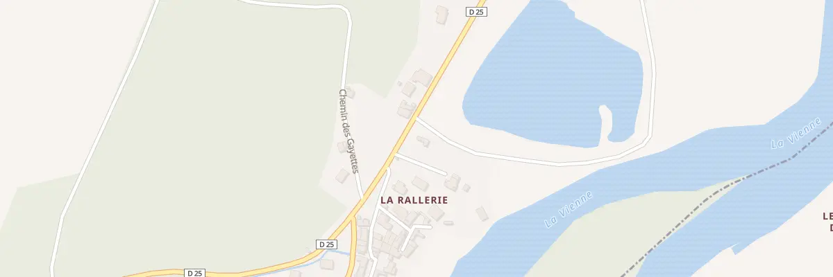 Plan du 5260 La Rallerie à Gouex