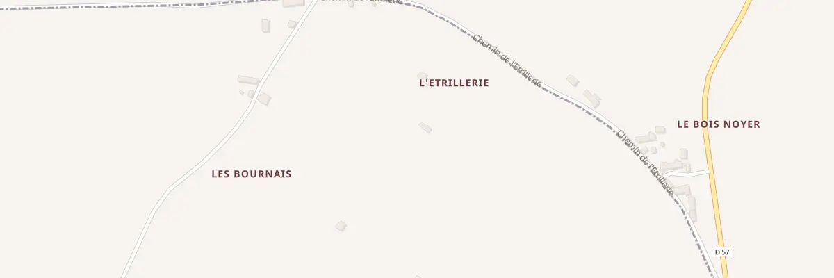 Plan du 275 L’Etrillerie à Villedieu-le-Château