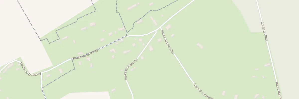 Plan du 38 Rte du Hamelet à Franqueville