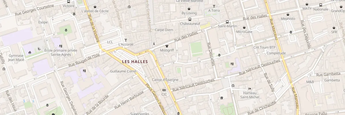 Plan du 5 Rue Rapin à Bourgueil