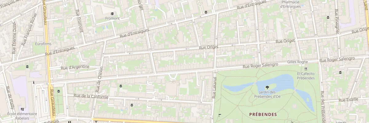 Plan du 103 Rue Roger Salengro à Tours