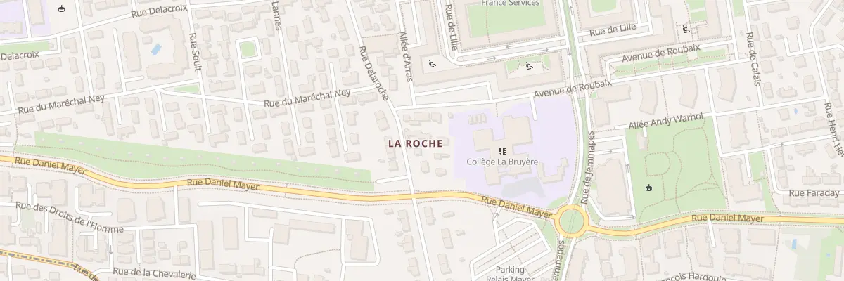 Plan du 27 Rue Delaroche à Tours