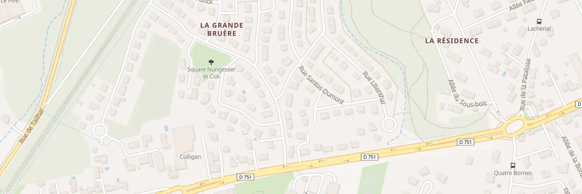 Plan du 1 Rue Clément Ader à Joué-lès-Tours