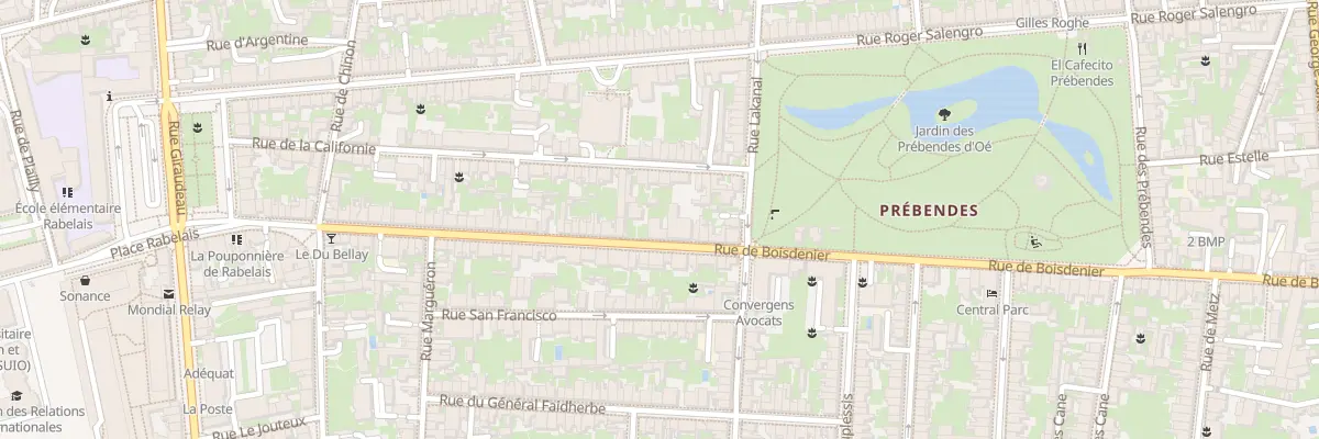 Plan du 101 Rue de Boisdenier à Tours