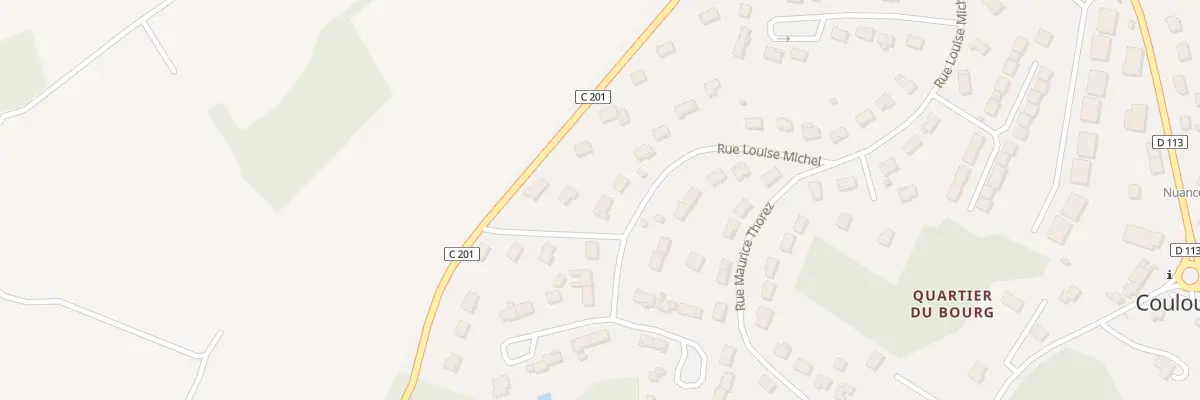 Plan du 6 Rue Louise Michel à Coulounieix-Chamiers