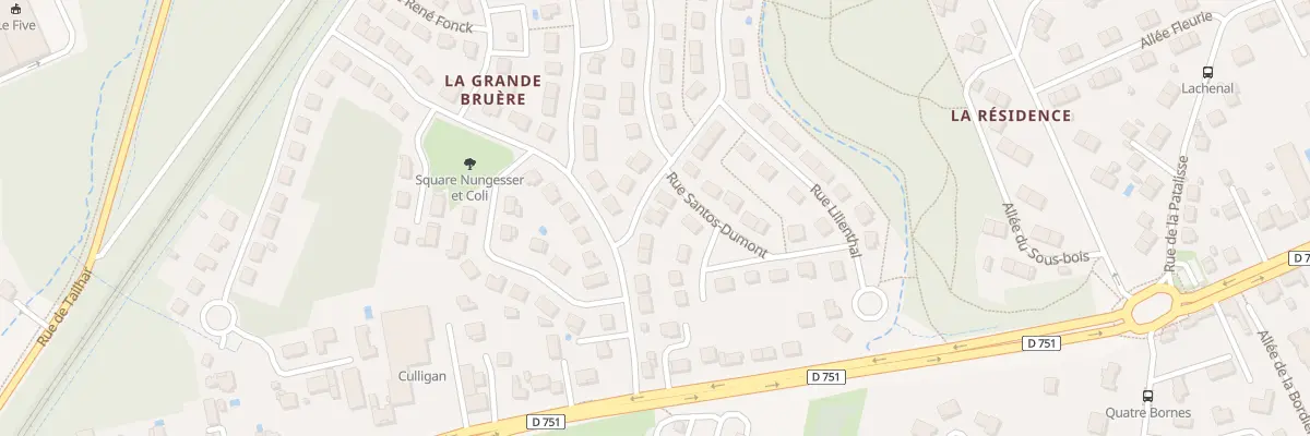 Plan du 3 Rue Clément Ader à Joué-lès-Tours