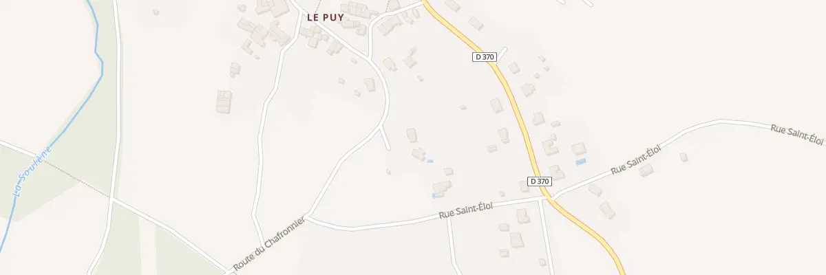 Plan du 17 Rte du Chafronnier à Exideuil-sur-Vienne