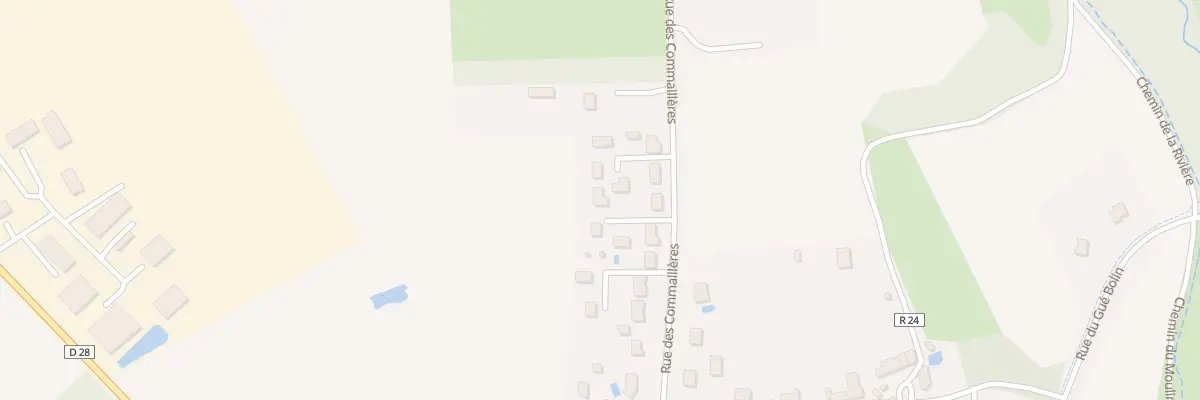 Plan du 3 Imp de Beaumont à Cerelles