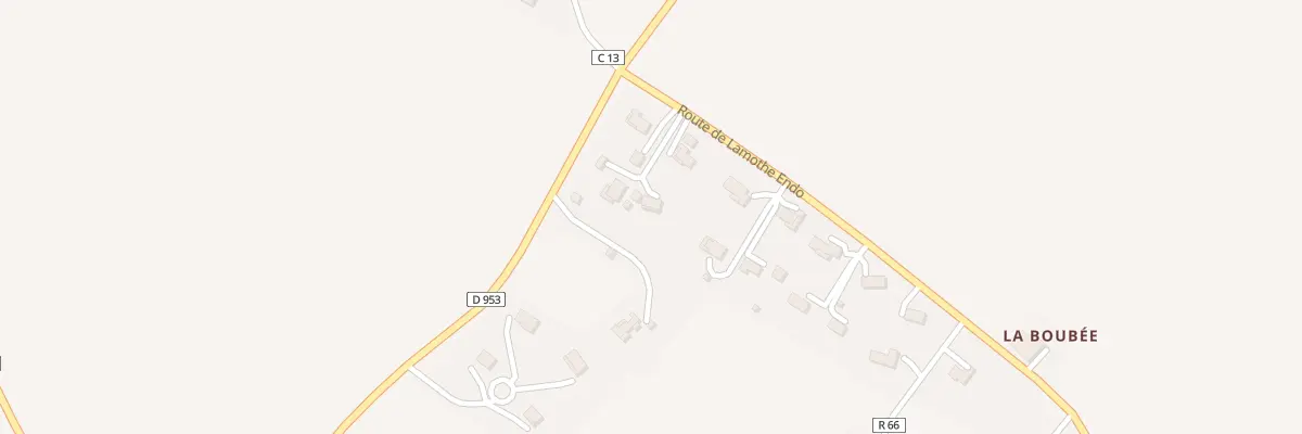 Plan du 58 Rte de Lamothe Endo à Fleurance