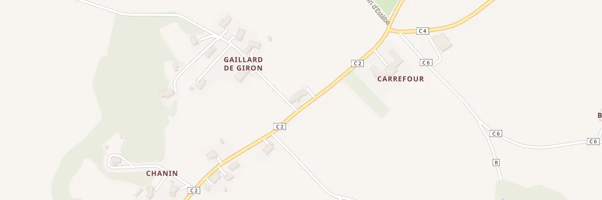 Plan du 24 Gaillard de Giron à Fals