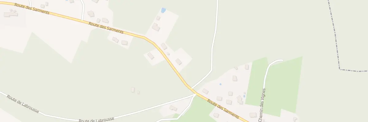 Plan du 5000F Menaudou à Chalagnac