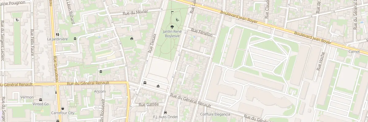 Plan du 112 Rue Lakanal à Tours