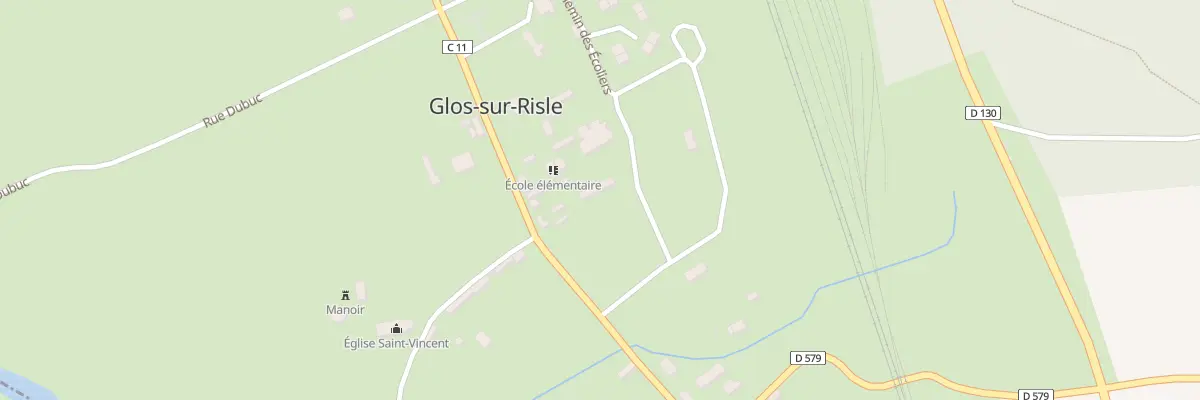 Plan du 17 Che des Ecoliers à Glos-sur-Risle