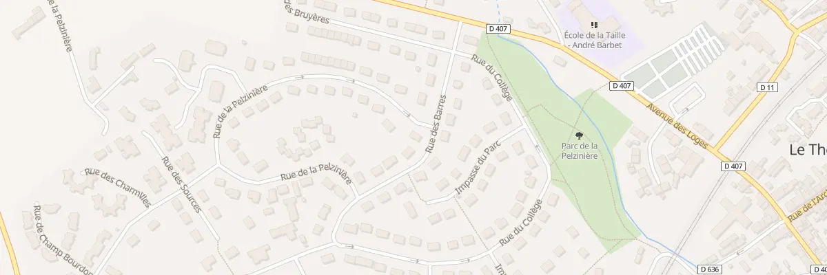 Plan du 8 Rue des Barres à Val-au-Perche