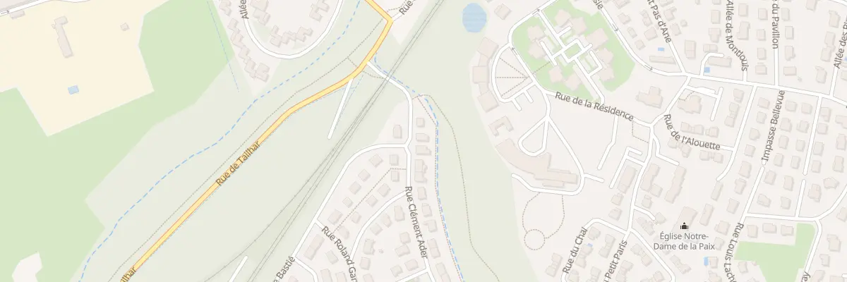 Plan du 57 Rue Clément Ader à Joué-lès-Tours