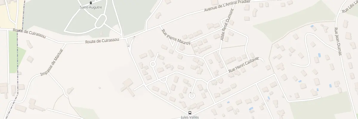 Plan du 6 Rue Danielle Mitterrand à Coulounieix-Chamiers
