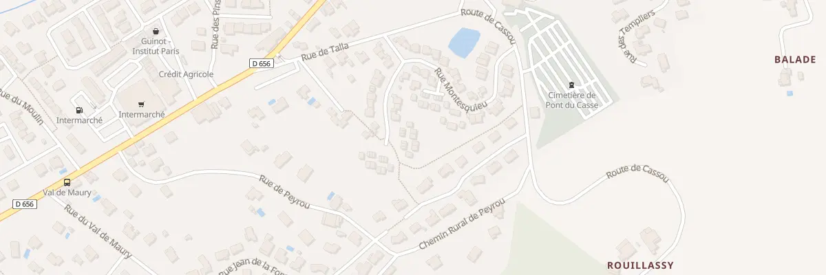 Plan du 11 Imp Montaigne à Pont-du-Casse