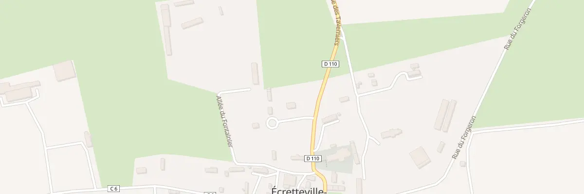 Plan du 40 All du Fontainier à Écretteville-lès-Baons