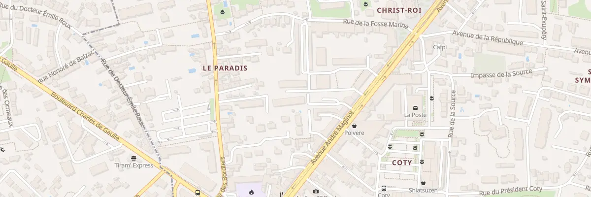 Plan du 52B Av André Maginot à Tours