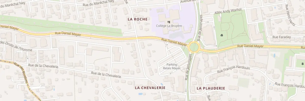 Plan du 11 Rue Delaroche à Tours